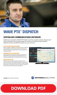 Motorola WAVE PTX Dispatch Download